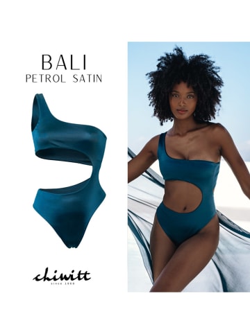 Chiwitt Monokini in Petrol