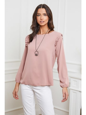 Joséfine Blouse "Intact" lichtroze