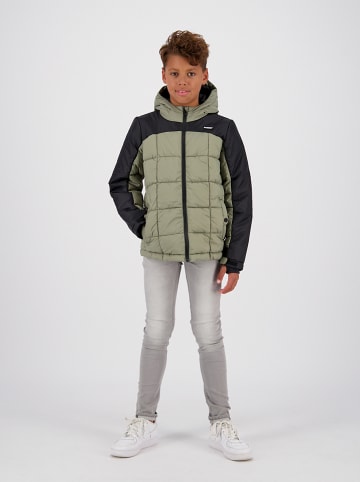 RAIZZED® Winterjas "Tarawa" groen/zwart