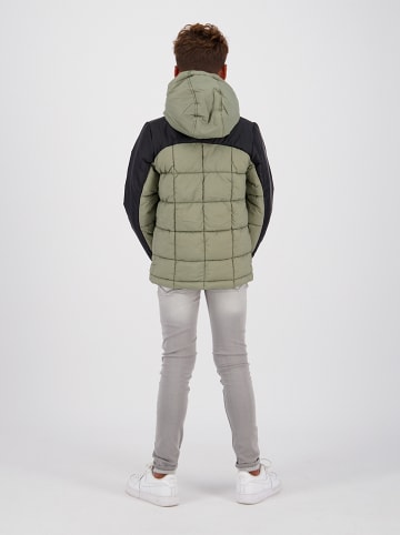 RAIZZED® Winterjas "Tarawa" groen/zwart