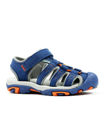 Richter Shoes Enkelsandalen blauw/oranje