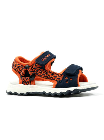 Richter Shoes Sandały w kolorze pomarańczowym