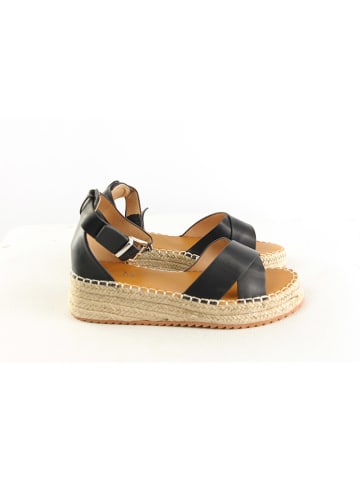 C'M Sleehaksandalen zwart