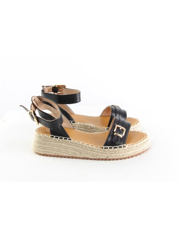 C'M Sleehaksandalen zwart