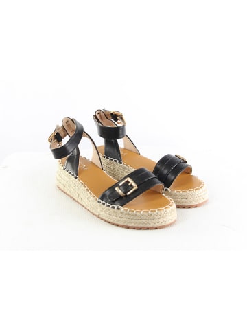 C'M Sleehaksandalen zwart