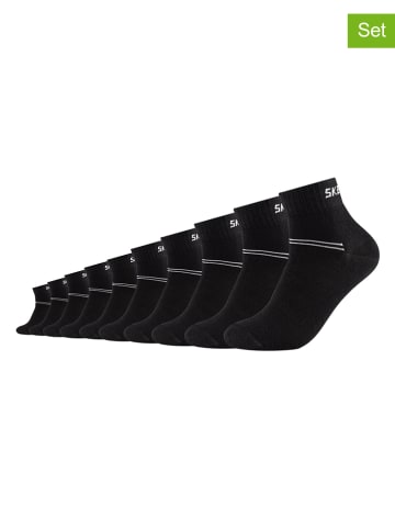 Skechers Skarpety (10 par) w kolorze czarnym