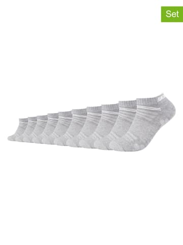 Skechers 10-delige set: sokken grijs