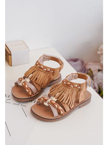 Rock & Joy Sandalen lichtbruin