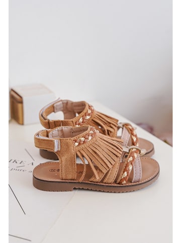 Rock & Joy Sandalen in Hellbraun