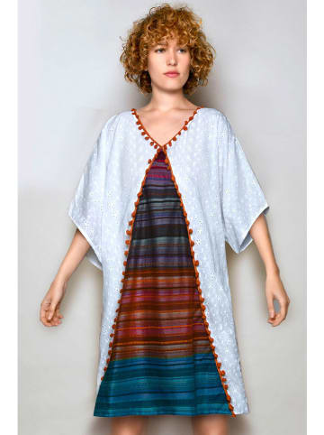 H.H.G. Kleid in Bunt/ Weiß