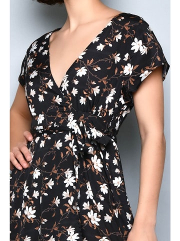 Tarifa Kleid in Schwarz/ Bunt