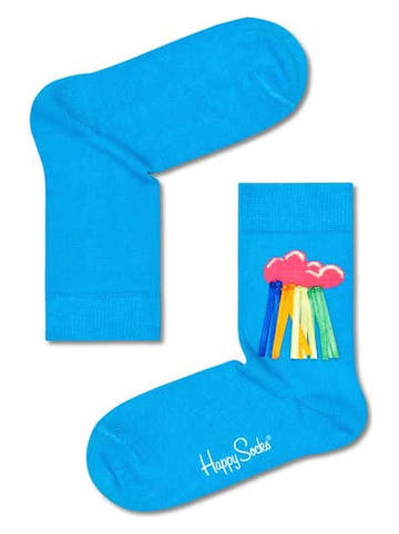 Happy Socks Skarpety "Cloud" w kolorze niebieskim