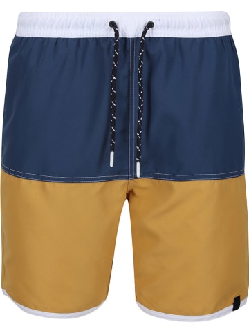 Regatta Zwemshort "Benicio" donkerblauw/lichtbruin