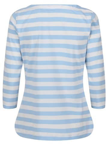 Regatta Longsleeve "Bayla" in Hellblau/ Weiß