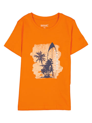 Regatta Koszulka "Bosley VI" w kolorze pomarańczowym