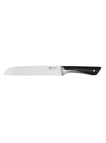 Tefal Nóż w kolorze czarnym do pieczywa - dł. 20 cm