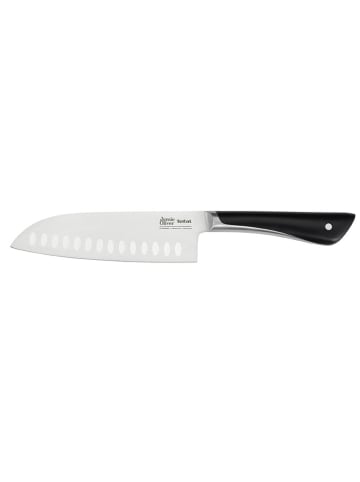 Jamie Oliver Nóż santoku w kolorze czarnym - dł. 16,5 cm