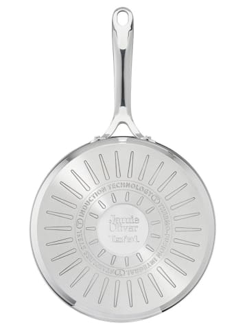 Jamie Oliver 2-delige set: roestvrijstalen sudderpan met deksel "Cook smart" - Ø 25 cm