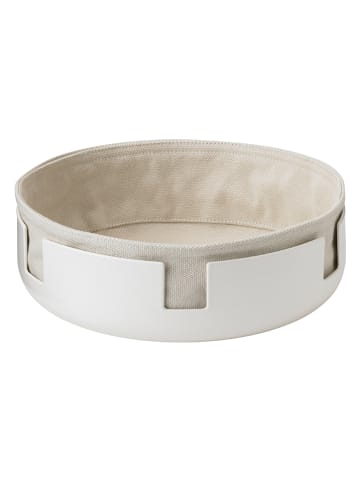 Stelton Miska "Luna" w kolorze biało-beżowym na chleb - Ø 21,5 cm