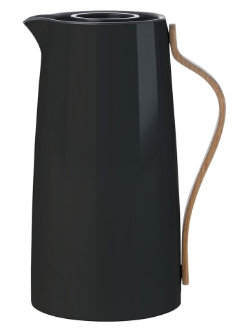 Stelton Dzbanek termiczny "Emma" w kolorze czarnym - 1,2 l