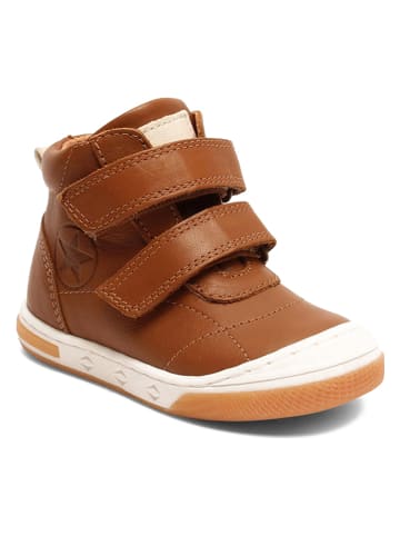 bisgaard Skórzane sneakersy w kolorze brązowym