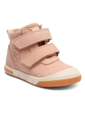 bisgaard Leren sneakers lichtroze