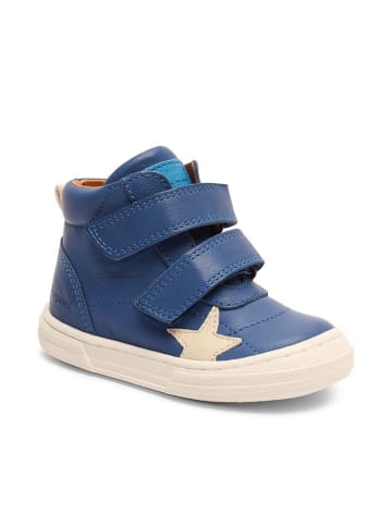 bisgaard Leren sneakers blauw