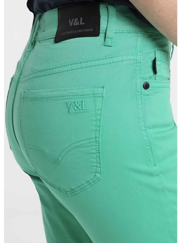 Victorio & Lucchino Spijkerbroek - skinny fit - turquoise
