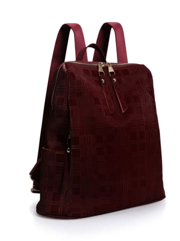 Lucky Bees Rucksack in Bordeaux - (B)30 x (H)35 x (T)13 cm
