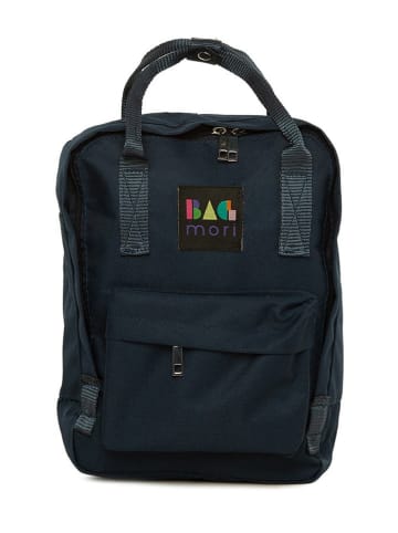 BAGmori Rucksack in Dunkelblau - (B)22 x (H)30 x (T)9 cm