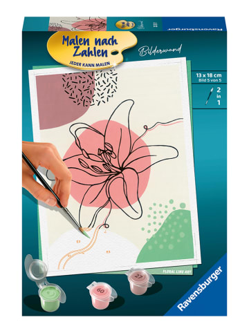 Ravensburger Zestaw do malowania "Floral Line Art" - 12+