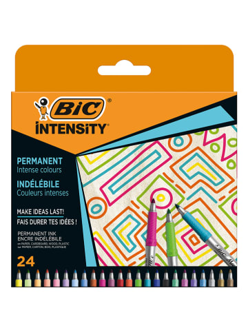 Bic Permanente marker "Intensity" - 24 stuks