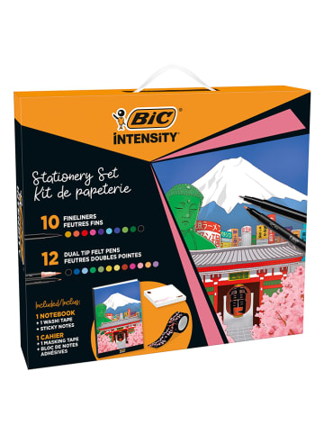 Bic Schreibwaren-Set "Intensity - Japan" - 25 Teile