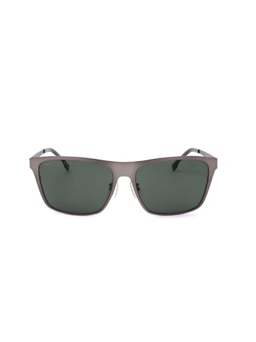 Hugo Boss Męskie okulary przeciwsłoneczne w kolorze szarym