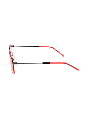 HUGO Herren-Sonnenbrille in Schwarz/ Rot
