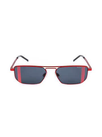 HUGO Herren-Sonnenbrille in Rot/ Dunkelblau