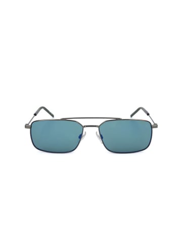 Hugo Boss Męskie okulary przeciwsłoneczne w kolorze antracytowym