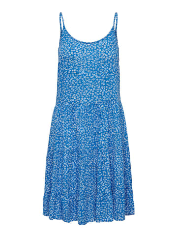 ONLY Kleid "Maj Life" in Blau/ Weiß
