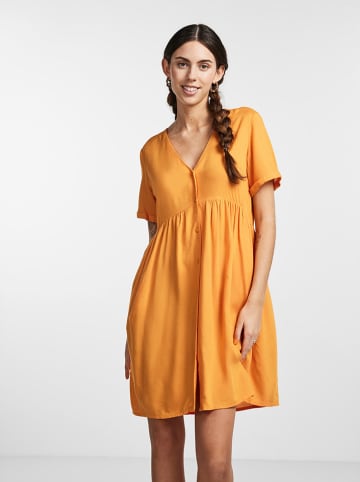 Pieces Sukienka w kolorze pomarańczowym