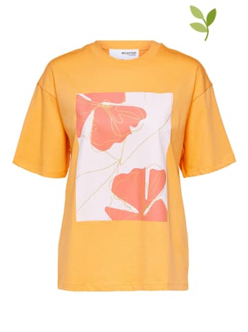 SELECTED FEMME Koszulka w kolorze pomarańczowym