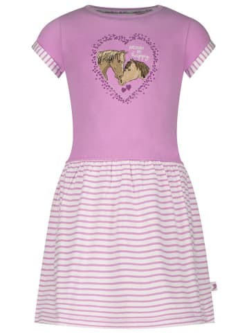 Salt and Pepper Kleid in Flieder