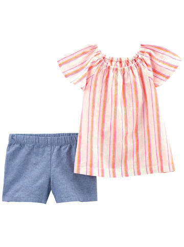 carter's 2-delige outfit roze/meerkleurig