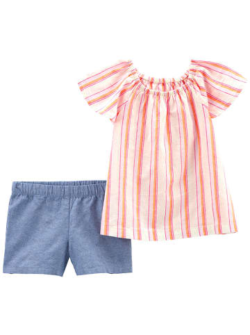 carter's 2tlg. Outfit in Pink/ Bunt