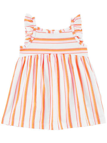 carter's Sukienka w kolorze pomarańczowo-fioletowym