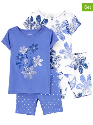 carter's 2er-Set: Pyjamas in Blau
