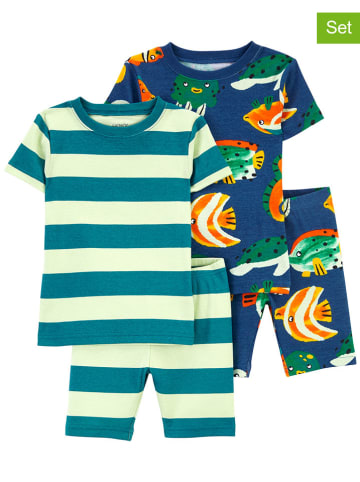 carter's 2-delige set: pyjama's groen