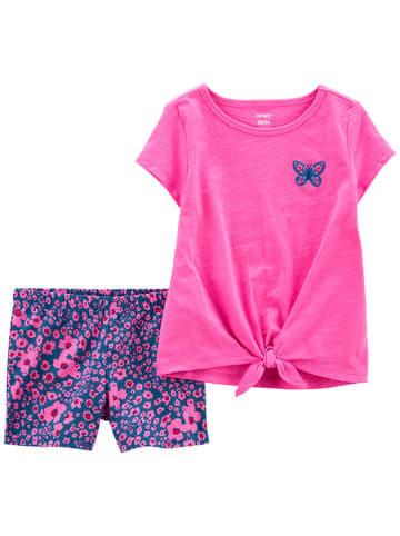 carter's 2-delige outfit roze/meerkleurig