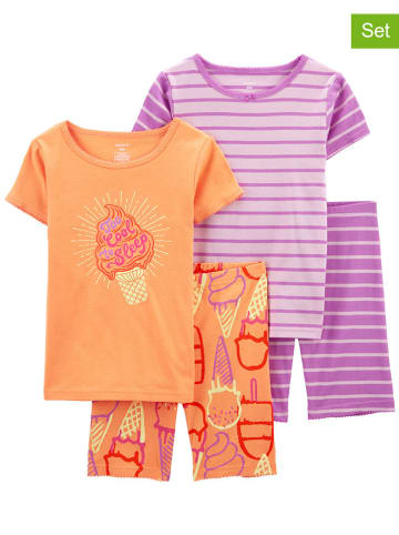 carter's 2-delige set: pyjama's roze/oranje