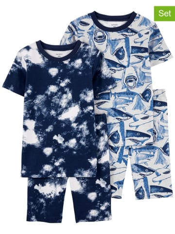 carter's 2-delige set: pyjama's donkerblauw