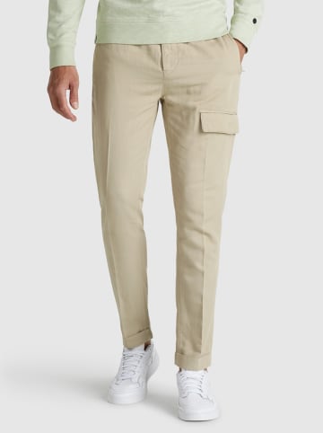 CAST IRON Spodnie w kolorze szarobrązowym